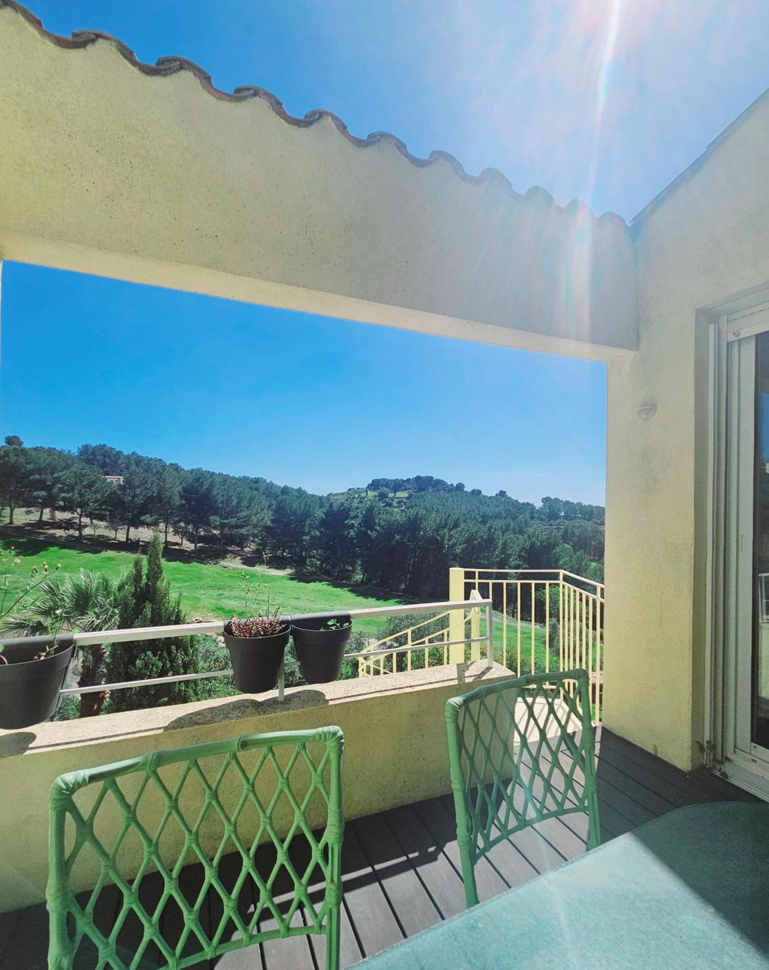 Villa Dans Cadre D'Exception - Golf, Piscine Et Tennis Prive Saint-Cyr-sur-Mer Exterior foto